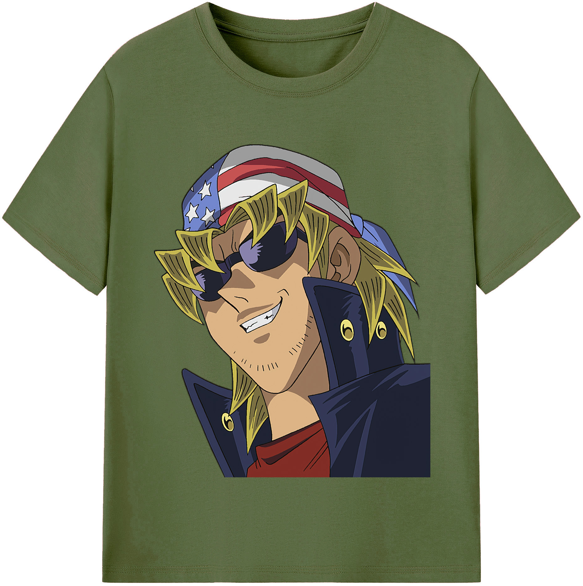 （画像用） 遊☆戯☆王 Yu-Gi-Oh! 綿100％半袖Tシャツ（フロントプリント）